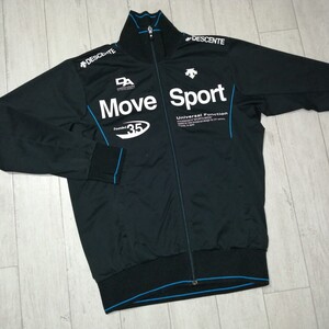 美品/DESCENTE/デサント/MOVE SPORT/ムーブスポーツ/ジャージ/トレーニング/ジャケット/MoveSport/ジャージ/アウター/水色