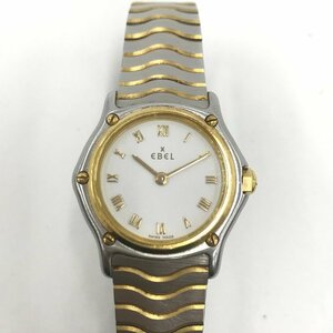 EBEL エベル 腕時計 ベゼル18K-750 クオーツ 51625927 1157111 不動品 37.5ｇ【CFAD3026】