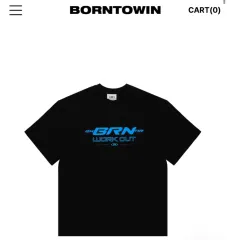 【雷市場（ポンジャン）商品韓国直送】 BORN TO WIN 半袖 Tシャツ