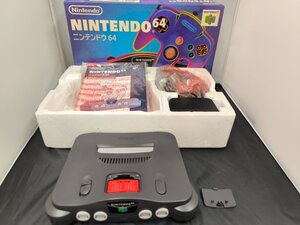 【１円スタート】【動作確認済み】NINTENDO64本体 メモリー拡張パック交換済み　ニンテンドー