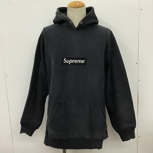 Supreme L シュプリーム パーカー 長袖 FW21 BoxLogoHoodedSweatshirtWashedNavy 長袖パーカー スウェット 紺 / ネイビー / 10100193