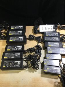 【送料無料】(11145F) 15個セット　NEC 19V6.32A\3.95A\4.74A 15V5A 20V4.5A\2.25A　純正品　色々ACアダプター　メガネケーブル付中古品