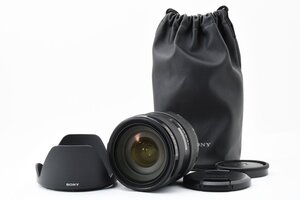 Sony DT 16-50mm F2.8 SSM SAL1650 Sony Minolta αマウント Aマウント [現状品] レンズフード ポーチ 前後キャップ付き 大口径標準ズーム