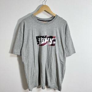 H9344FF EDWIN エドウイン エドウィン サイズ3L 半袖 Tシャツ カットソー ロゴTシャツ ビックTシャツ グレー メンズ コットン100% 