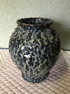花瓶　花器　陶器　華道　中古美品