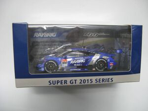 ★ 　エブロ　1/43 　SUPER GT500 2015 RAYBRING NSX CONCEPT-GT No.100 ★