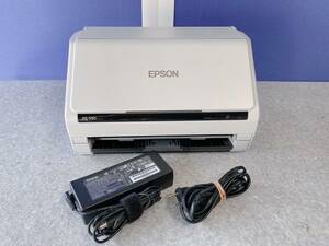 【使用わずか1051枚/良品】 エプソン スキャナー DS-530 (シートフィード/A4両面) EPSON/カラー/35枚/分/書類データ化/電子化/高耐久/美品