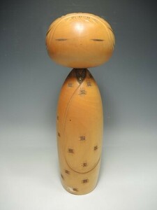 825/○狩野千代松作 創作こけし 高さ37cm 郷土玩具 日本人形 伝統工芸 難有