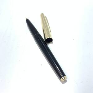 1円～ 6T60261124 PILOT パイロット 万年筆 ゴールド/ブラック ペン先 K14 14K 585 現状品 筆記未確認