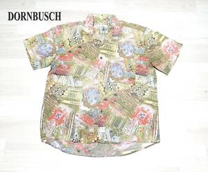 ☆DORNBUSCH　☆ドーンブッシュ　☆オープンカラーシャツ　☆アロハシャツ　☆半袖　☆アメカジ　☆メンズ　☆サイズ42