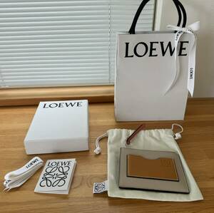 正規店購入　現行品 LOEWE ロエベ　コインカードホルダー ラージ（ソフトグレインカーフ）カードケース　ウォレット 財布（レシート有）