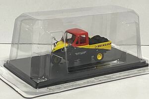 懐かしの商用車コレクション 1/43 Vol.9 ダイハツ ミゼット MP5 1962 ダンロップ タイヤ 配達仕様 アシェット スパーク トラック 模型 9 62