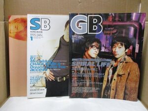 GB ギターブック 1995.1●access/Mr.Children/スパイラル・ライフ/小沢健二/ポスター/ソングブック/付録付き