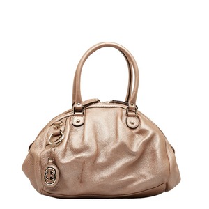 グッチ スーキー ハンドバッグ ショルダーバッグ 2WAY 223974 シャンパンピンク レザー レディース GUCCI 【中古】