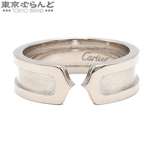 101738706 カルティエ CARTIER C2 リング ホワイトゴールド K18WG 15号相当 ＃55 指輪 ユニセックス 仕上済