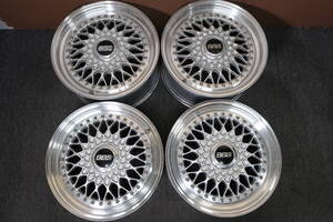 希少　BBS　RS137　RS225　16インチ 7J 8J +45 114.3　5穴　室内保管　難有　リバレル　修正ベース