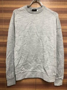 HM138 ラファ Rapha メリノスウェットシャツ MERINO SWEATSHIRT グレー XS