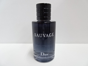 10M049EC9◎Dior ディオール SAUVAGE ソヴァージュ 100ml 残量約7割 オードゥトワレ 香水◎中古