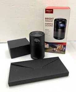 〈家電〉Anker プロジェクター Nebula Capsule　D4111　 2AB7K-D4111 【中古/現状品】005190-①