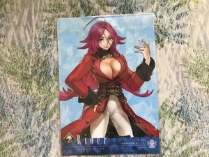 418クリアファイル　FGO Fate Grand Order　オリジナルサウンドトラック　CD特典　 フランシス・ドレイク