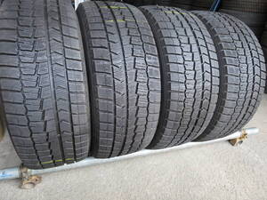 バリ山 245/50R18 100Q ◆ダンロップ WINTER MAXX WM02◆ 4本 B436. スタッドレス