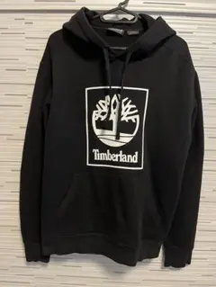 Timberland フード付きパーカー M 黒　ティンバーランド