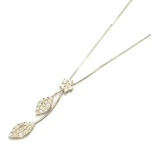 ジュエリー ダイヤ ネックレス ブランドオフ JEWELRY K18WG（ホワイトゴールド） ネックレス K18WG 中古 レディース