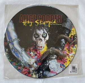 UK版 限定ピクチャーLP☆ALICE COOPER　‘Hey Stoopid’☆ Three Track Picture Disk / シングル / 限定生産 / 1991年 / レコード