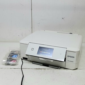 R♪ EPSON エプソン EP-808AW プリンター 複合機 インクジェットプリンター 家電 通電のみ確認済み 未使用インク付き