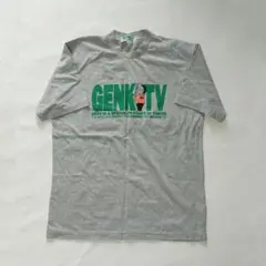 GENKI TV グレー Tシャツ