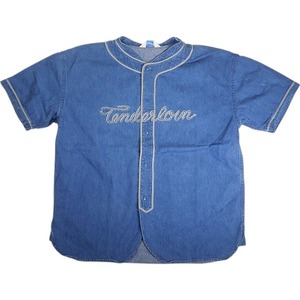 TENDERLOIN テンダーロイン BASEBALL SHT S/S DENIM RH WASH ベースボールシャツ インディゴ Size 【L】 【中古品-非常に良い】 20809771