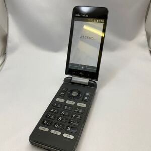 48 GRATINA 4G KYF34 メタルブラック 中古スマホ 訳あり ジャンク SIMフリー au docomo Soft