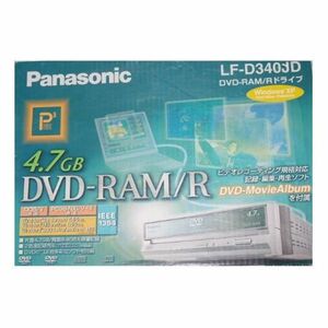 IEEE1394接続 カートリッジ式DVD-RAM対応ドライブ パナソニック LF-D340JD