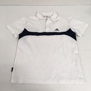 送料無料★adidas アディダス★半袖Tシャツ　ポロシャツ★子供　キッズ　ジュニア　140 男女兼用#60604sNj113