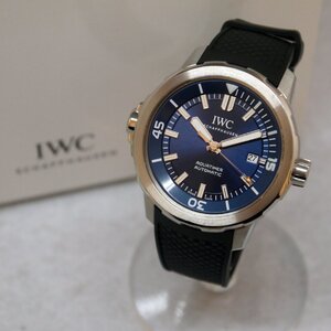 送料無料 USED品・保管品 IWC アクアタイマー AQUATIMER IW329005 エクスペディション・ジャック＝イヴ・クストー ラバーベルト 付属品あり