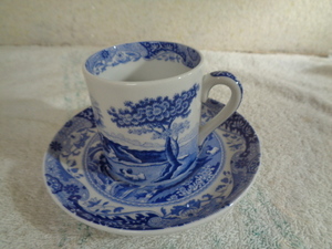 デミタスカップ＆ソーサー/Spode-スポード/ITALIAN SPODE DESIGN/良品