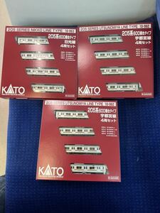 KATO 10-962×2/10-963 JR 205系600番代　宇都宮線×2 日光線 12両セット