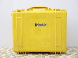 ▽ ｜ハードケースのみ｜Trimble トリンブル R7 5700 測量用｜整準台 測量器 ジャンク扱い GNSS受信機■O4696