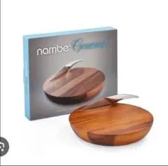 Nambe Harmony Cheese Board with Knife