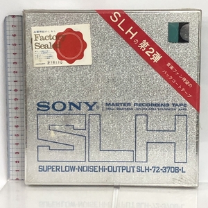 4 未開封 SONY ソニー SUPER LOW－NOLSE Hi－OUTPUT SLH-72-370B-L オープンリールテープ