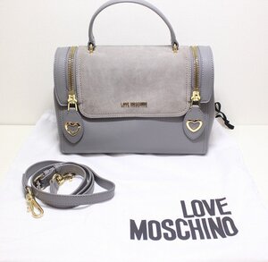 MOSCHINO モスキーノ レザー 2WAY ワンハンドルバッグ ショルダー 肩掛け 斜め掛け レディース