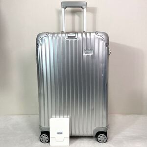 747-8 初期　RIMOWA Lufthansa Boeing リモワ　ルフトハンザ　ボーイング　65L 67L E-tag 電子タグ キャリーケース　シルバー　限定