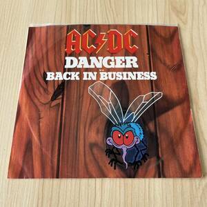 【US盤米盤7inch】AC/DC DANGER BACK IN BUSINESS エーシーディーシー デンジャー バックインビジネス/EP レコード / 7-89532 / 洋楽ロック