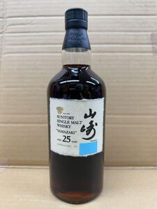 超希少　山崎25年　2005 700ml 43% 正規品 シングルモルト サントリー ウイスキー SUNTORY 古酒　箱なし