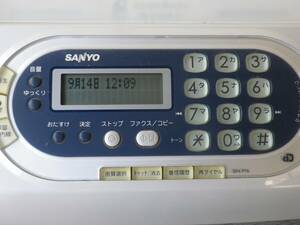 ☆サンヨー SANYO☆ファクシミリホン 電話機☆SFX-P15☆ 動作品