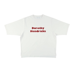 Dorothy Hendricks HEAVY WEIGHT TEE sizeFREE ホワイト　ユニセックス　高橋盾　UNDERCOVER YOU 小泉今日子着用