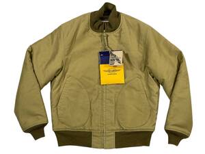 極美品 38 TOYS McCOY TMJ2136 NAVAL AVIATION GROUND CREW DECK JACKET トイズマッコイ グラウンドクルー デッキジャケット カーキ