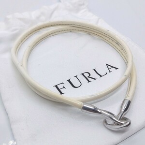 保存袋、お買い上げメモ付き　フルラ　FURLA　ブレスレット　ネックレス　チョーカー　金具シルバー925