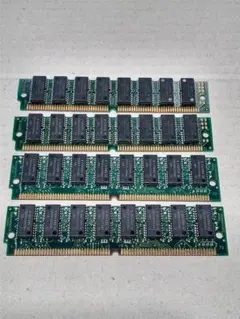 72pin simm EDO TI chip 16mbx4枚BIOS認識を確認済