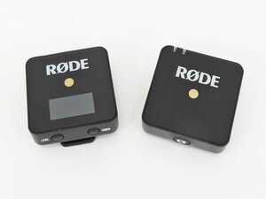 ◇【RODE ロード】WIRELESS GO ワイヤレスマイクシステム カメラ用アクセサリー